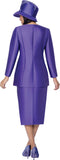 GMI 401942 purple skirt suit