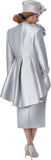 GMI 401993 silver skirt suit