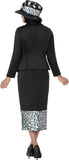 GMI 402082 blck skirt suit