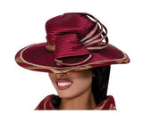 GMI H400632 burgundy brim hat