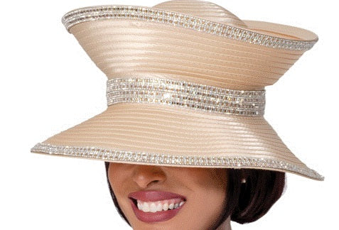 GMI H400672 champagne gold hat