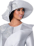 GMI H400572 silver brim hat