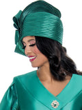 GMI H400812 emerald green hat