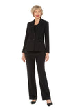 Giovanna S0740 black pant suit