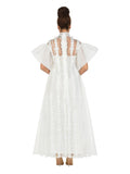 Giovanna D1629 white organza dress