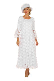 Giovanna D1650 white maxi dress