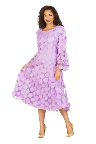 Giovanna D1650 lilac petal dress