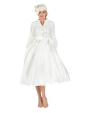 Giovanna D1657 white maxi dress