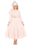 Giovanna D1674 pink maxi dress