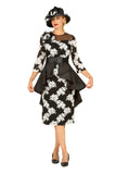 Giovanna D1676 black lace dress