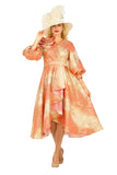 Giovanna D1679 orange maxi dress