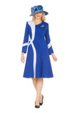 Giovanna D1686 royal blue dress