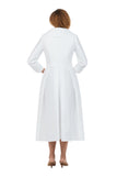 Giovanna D1708 white jacket dress