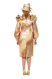 Giovanna D1712 copper dress