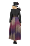 Giovanna D1713 black maxi dress