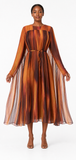 Giovanna D1718 brunt orange dress