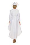 Giovanna D7221 white lace dress