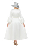 Giovanna D7224 off white maxi dress