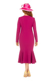 Giovanna 2423 violet dress