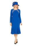 Giovanna 2423 royal blue dress