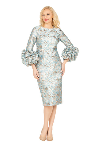 Giovanna 2424 blue dress