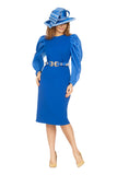 Giovanna 2427 Royal blue dress