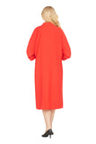 Giovanna 2430 red shirt dress