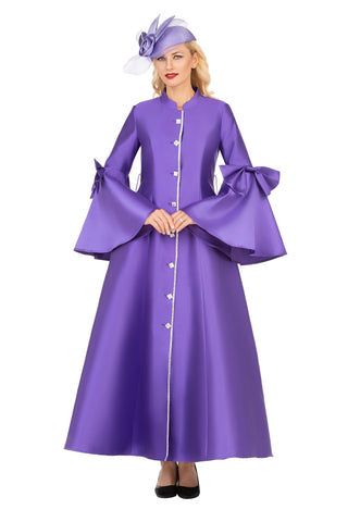 Giovanna DP2443 purple clergy robe