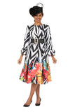 Giovanna DP2448 zebra print dress