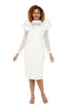 Giovanna DP2452 off white dress
