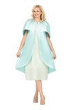 Giovanna 2453 blue brocade dress