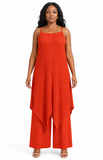 Giovanna DP2461 orange pant suit