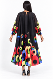 Giovanna DP2466 black maxi dress
