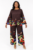 Giovanna DP2467 coffee pant set