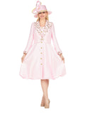 Giovanna G1221 pink jacket dress
