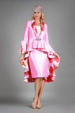 Giovanna G1301 pink skirt suit