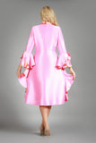 Giovanna G1301 hot pink skirt suit