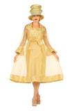 Giovanna G1323 gold jacket dress