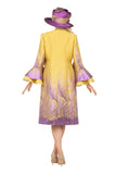 Giovanna G1327 mustard ombre jacket dress