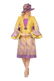 Giovanna G1327 mustard jacket dress