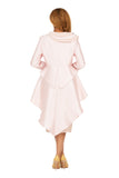 Giovanna G1329 pink skirt suit