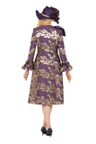 Giovanna G1340 purple jacket dress
