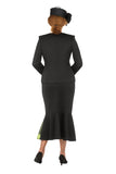 Giovanna G1352 black skirt suit