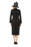 Giovanna G1356 black skirt suit