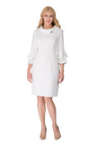 Giovanna D1518 off white dress