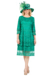 Giovanna D1529 emerald green dress