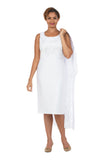 Giovanna D1694 white lace dress