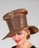 Giovanna HR22134 chocolate brown hat