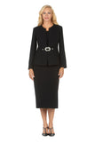 Giovanna S0650 black suit