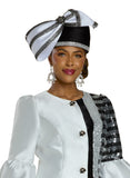 Lisa Rene H66351 black bow hat
